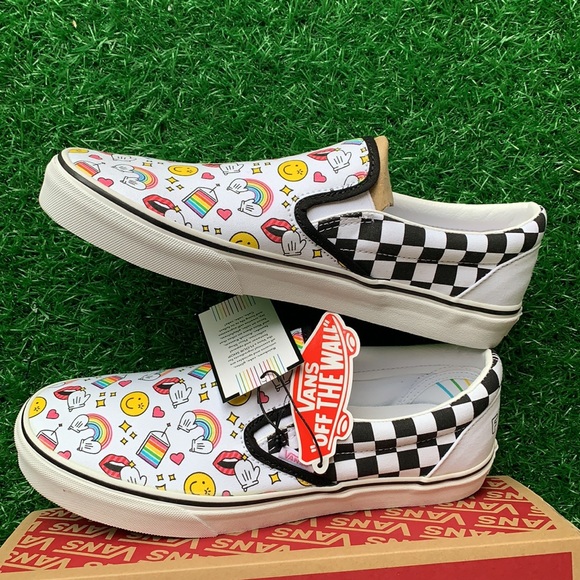 VANS CLASSIC SLIP ON FLOUR SHOP Iconschckrbrd men’ - Picture 12 of 16